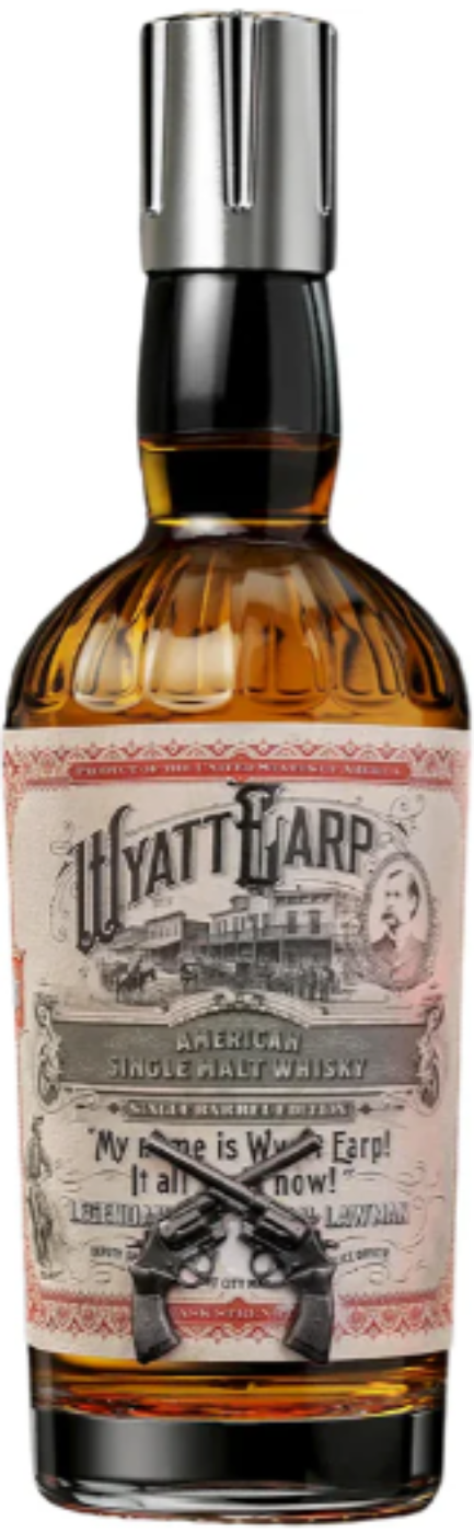 Wyatt Earp Barrel Aged Single Barrel 750ml