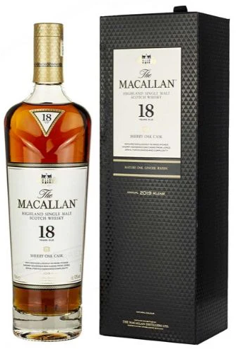 Macallan 18 Year Sherry Oak Cask 750ml