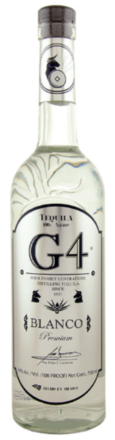 G4 Tequila Blanco 108 Proof 750ml